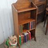 Small Antique Arts & Crafts Oak Bookcase Shelves - Image 4