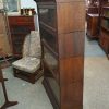 Antique Stacking Oak Bookcase Cabinet - Image 2