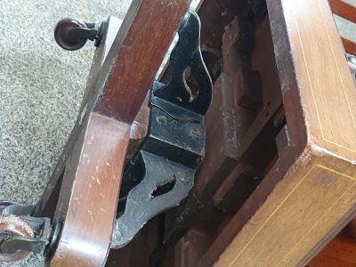 Good Antique Maple & Co Revolving Bookcase - Image 7