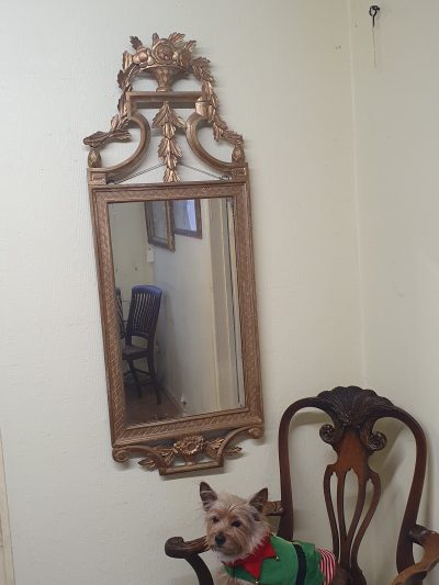 Antique Style Gilt Mirror - Image 5