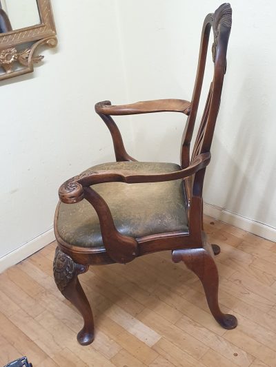 Good Antique Georgian Armchair - Image 6