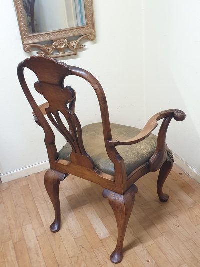 Good Antique Georgian Armchair - Image 7