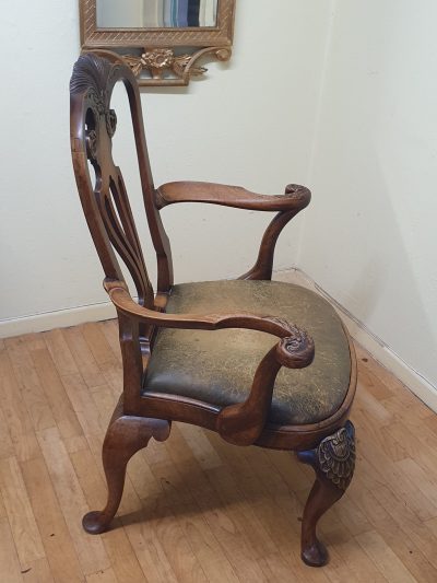 Good Antique Georgian Armchair - Image 2