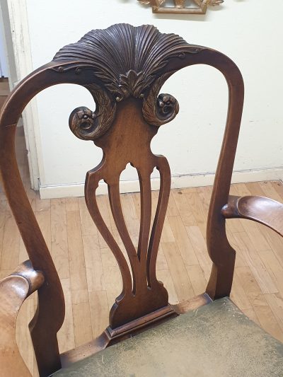 Good Antique Georgian Armchair - Image 8