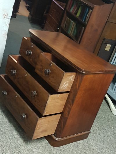 Small Antique Victorian Chest of Drawers - Image 3