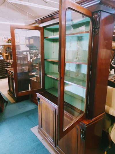 Antique Victorian Bookcase - Image 3