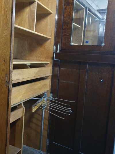 Antique Edwardian Wardrobe - Image 4