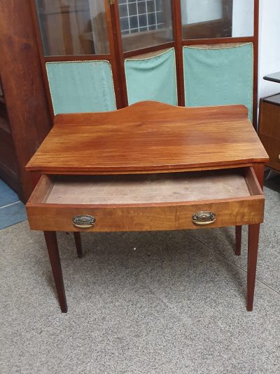 Antique Bow Front Side Table - Image 3