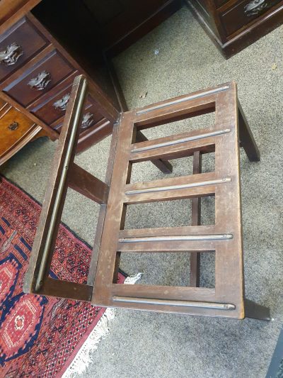 Antique Luggage Stand - Image 4