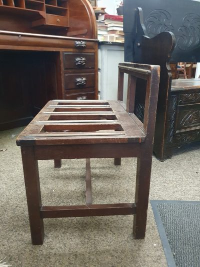 Antique Luggage Stand - Image 2