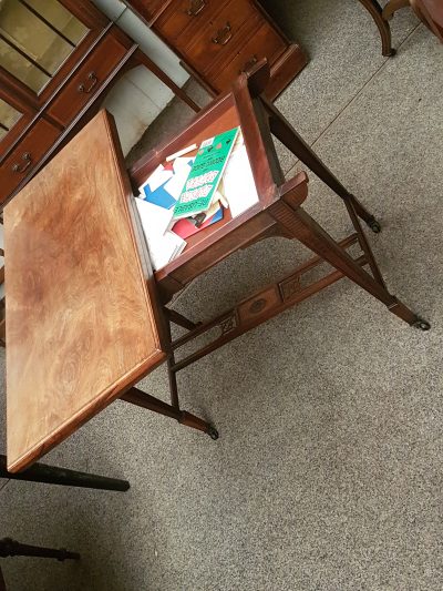 Antique Games Side Table - Image 3