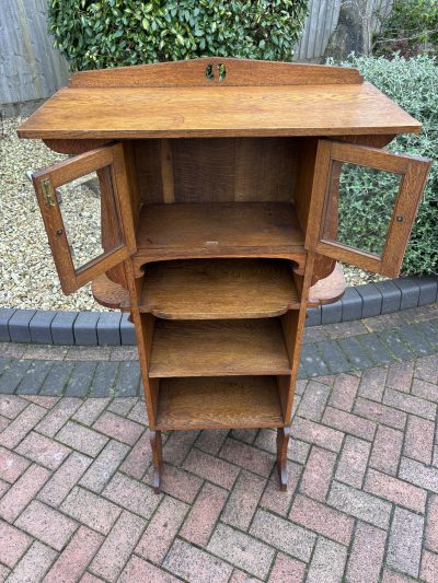 Arts & Crafts Oak Bookcase - Image 2