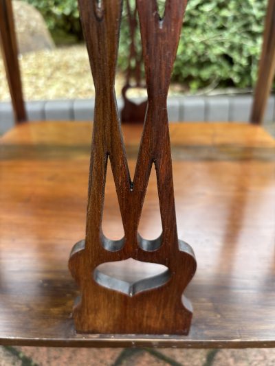 Art Nouveau Mahogany Occasional Table - Image 11