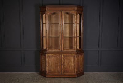 Rare Antique Mahogany Glazed Display Cabinet - Image 3