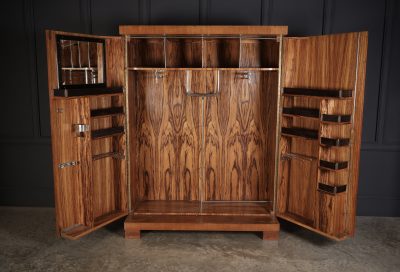 Art Deco Oak Compactum Wardrobe - Image 3