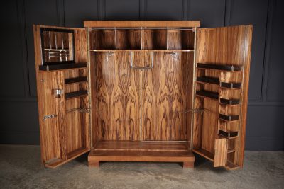 Art Deco Oak Compactum Wardrobe - Image 4