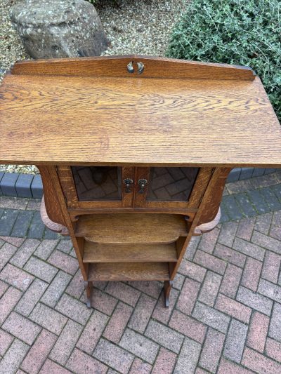 Arts & Crafts Oak Bookcase - Image 3