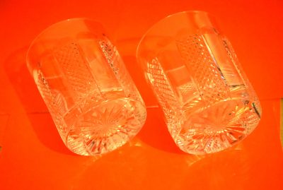 SALE - Rare Vintage Set of HIBERNIA Pattern Waterford Crystal Tumblers / High Ball Glasses - Image 2