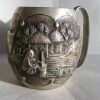 Beautiful Anglo Indian Silver Christening Cup Jungle Design DATED 1914 World War One WW1 - Image 2