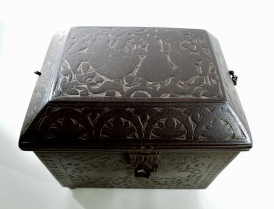 Mughal Empire Cut Steel Casket - Image 4