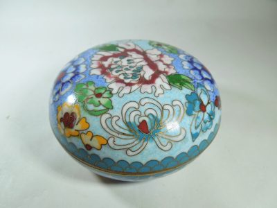 Chinese Cloisonne Trinket Box - Image 2