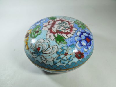 Chinese Cloisonne Trinket Box - Image 3