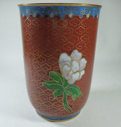 Chinese Cloisonne Vase - Image 2