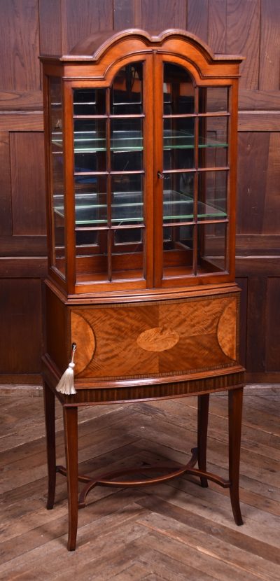 Edwardian Mahogany Display Cabinet SAI3684 - Image 2