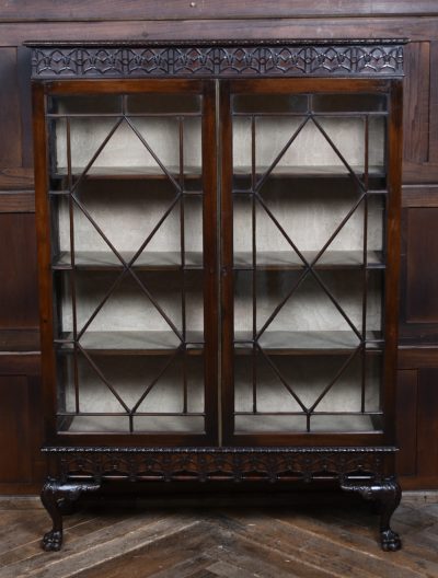 Chippendale Revival Mahogany Display Cabinet SAI3629 - Image 3