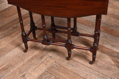 Edwardian Mahogany Drop Leaf Table SAI3649 - Image 3