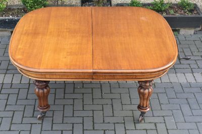 Victorian Wind-out Oak Table SAI3698 - Image 3