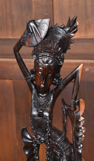 Balinese Carved Dancing Figure SAI3661 - Image 4