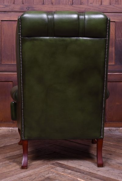 Green Chesterfield Arm-Chair - Image 6