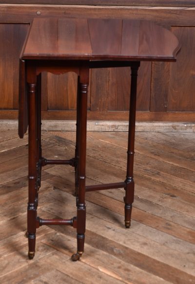 Edwardian Mahogany Drop Leaf Table SAI3649 - Image 7