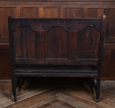 18th Century Oak Hall Bench SAI3644 - Image 8