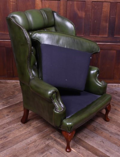 Green Chesterfield Arm-Chair - Image 9