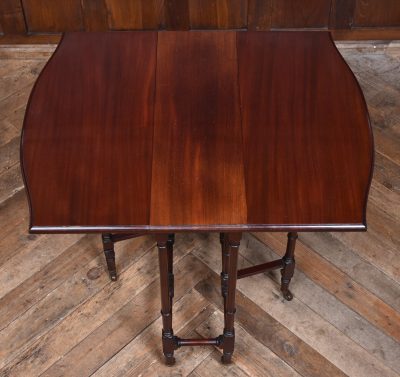 Edwardian Mahogany Drop Leaf Table SAI3649 - Image 9