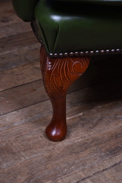 Green Chesterfield Arm-Chair - Image 11