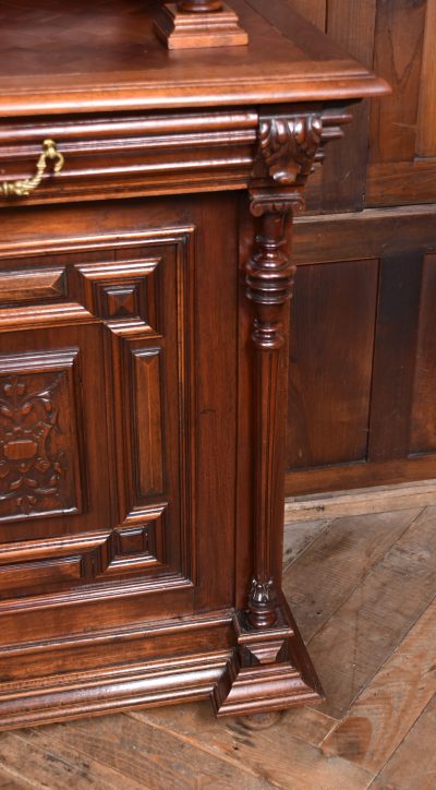 Pair Of Continental Walnut Cabinets SAI3665 - Image 12