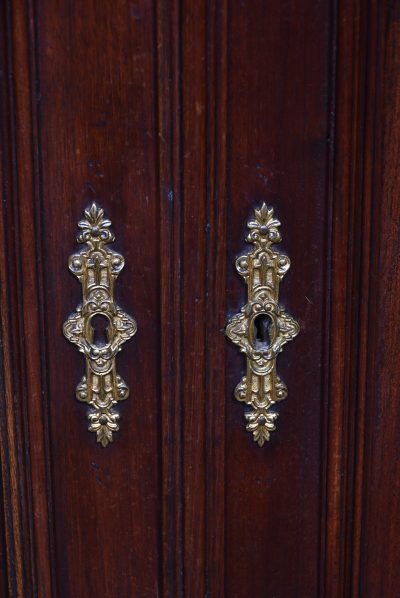 Pair Of Continental Walnut Cabinets SAI3665 - Image 17