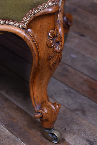 Victorian Walnut Centre Stool SAI3685 - Image 8