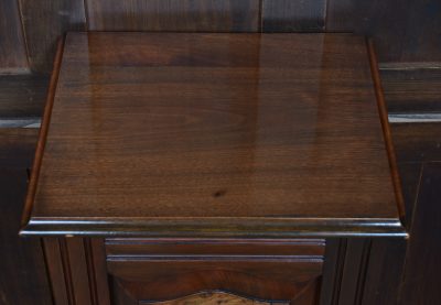 Edwardian Walnut Bedside / Pot Cupboard SAI3677 - Image 3