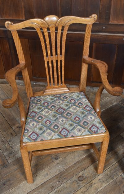 Pair Of Wheeler Of Arncroach Arm Chairs SAI3666 - Image 5