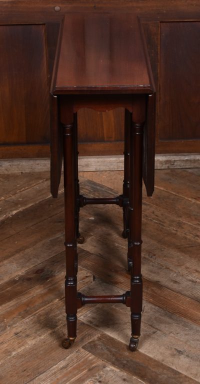 Edwardian Mahogany Drop Leaf Table SAI3649 - Image 3