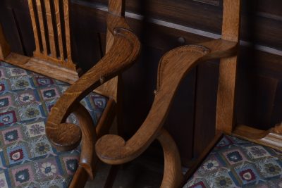 Pair Of Wheeler Of Arncroach Arm Chairs SAI3666 - Image 7