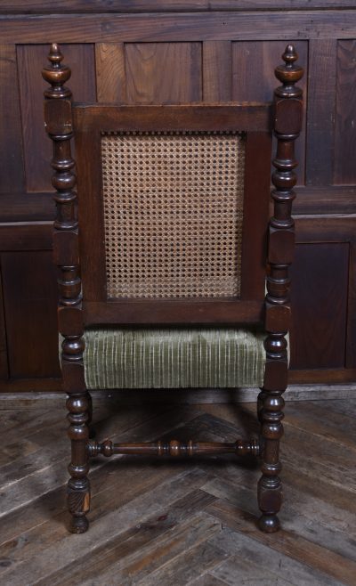 Victorian Oak Bergere Armchair SAI3646 - Image 13