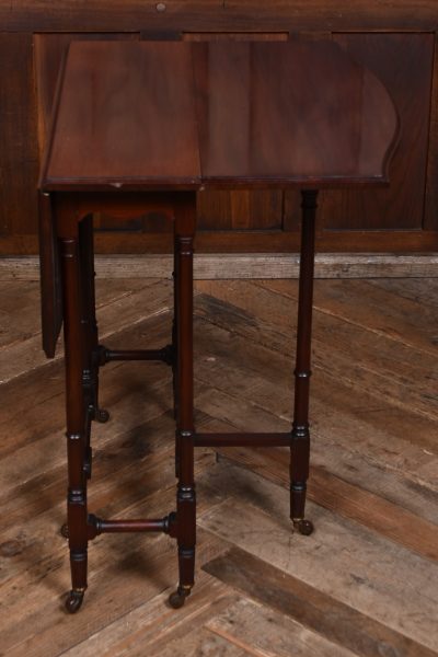 Edwardian Mahogany Drop Leaf Table SAI3649 - Image 6