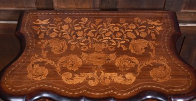 Mahogany Dutch Marquetry Lowboy SAI3720 - Image 11