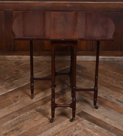 Edwardian Mahogany Drop Leaf Table SAI3649 - Image 7