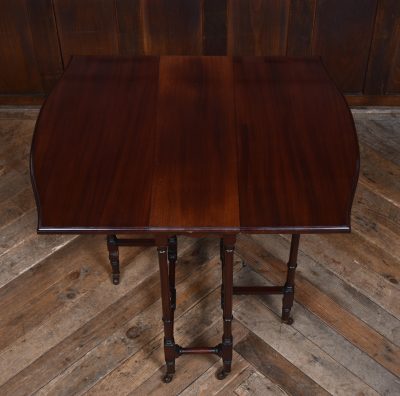 Edwardian Mahogany Drop Leaf Table SAI3649 - Image 8